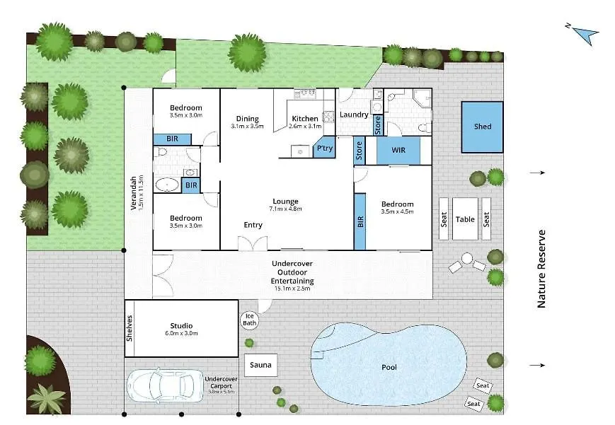 Coolum Family Hideaway With Pool, Sauna & Ice Bath Coolum Beach Australië